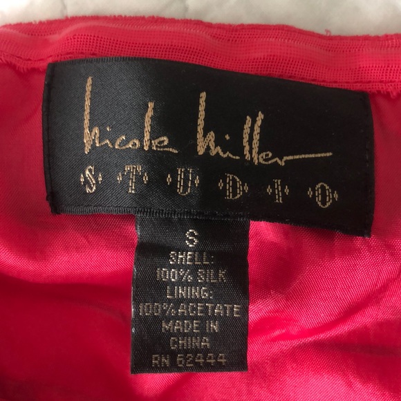 Nicole Miller Silk Halter top - Picture 3 of 3